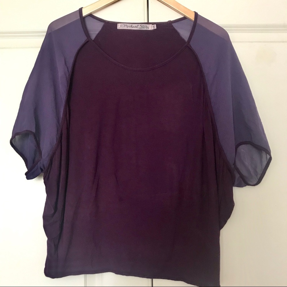 Michael Stars✨ Purple Shirt